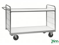 Hyllvagn 9000 2 hyllplan 1390x650x1025