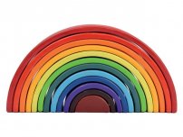 Regnbågsklossar båge 12 delar