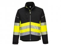 Varselsoftshell 3L PW375 Hi-Vis Kl 1 M