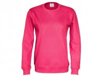 Sweatshirt Crew Neck hr GOTS cerise L