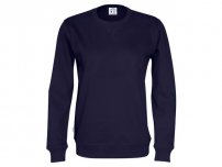 Sweatshirt Crew Neck hr GOTS navy M