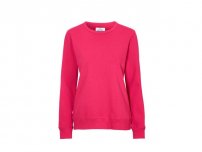 Sweatshirt Crew Neck dam GOTS cerise M