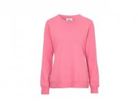 Sweatshirt Crew Neck dam GOTS rosa M