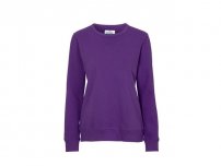 Sweatshirt Crew Neck dam GOTS lila XL