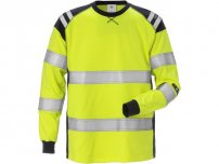 T-Shirt Flam Kl 3 Gul/Marin XS