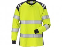 T-Shirt Flam Kl 3 Dam Gul/Marin M