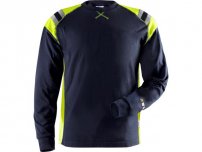 Långärmad T-shirt Flam 7072 Marin S