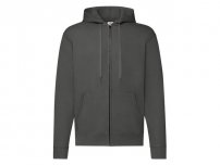 Zip Hoodie FRUIT antracitgrå XL