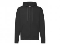 Zip Hoodie FRUIT svart S