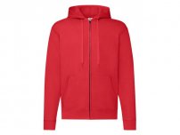 Zip Hoodie FRUIT röd 2XL