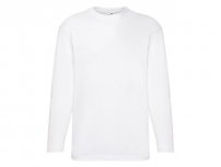 T-shirt Långärmad FRUIT vit 2XL