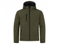 Softshelljacka CLIQUE dimgrön M