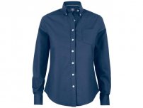 Skjorta CB Hansville dam oxford blå S