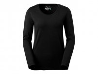 T-shirt långärmad Lily svart XS Dam