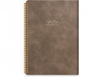 Kalender Study Twist mocca A5 25/26