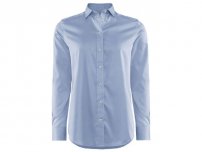Skjorta BERKELEY Plainton dam ljblå 3XL