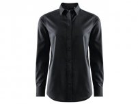 Skjorta BERKELEY Plainton dam svart 2XL