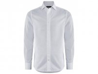 Skjorta BERKELEY Plainton tail vit S