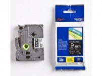 Tape BROTHER TZE325 9mm vit på svart