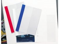 Offertmapp med ficka A4 röd