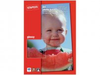 Fotopapper STAPLES Basic A4 glossy 50/F