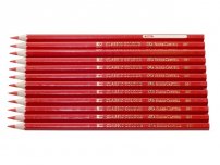 Färgpenna FABER-CASTELL röd 12/FP