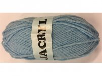 Acrylgarn 50g ljusblå