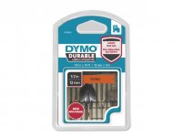 Tape DYMO Durable D1 12mm Svart på Ora.