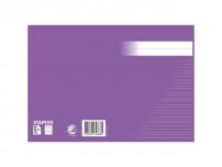 Skrivhäfte A5 linjerat 5+5+5+7mm lila
