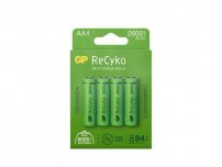 Batteri Laddbar GP Recyko 2600 AA 4/FP