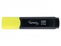 Överstryningspenna LYRECO 2-5mm gul