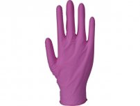Nitrilhandske puderfri rosa M 100/FP