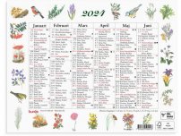 Väggkalender Lilla Naturalmanackan- 5045