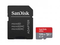 Minneskort SANDISK MicroSDXC Ultra 128GB