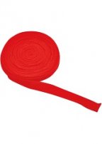 Tubstickad väv röd bredd 6cmx10m