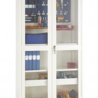 Verkstadsskåp MF4 Dörrar med härdat glas