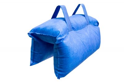 Hydrosäck som översvämningsskydd och skyddsvall,