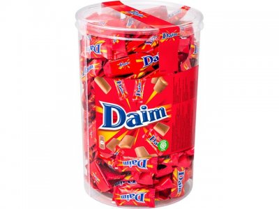 Choklad DAIM Mini Cylinder 2,5kg
