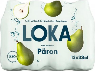Dricka LOKA päron 12x33cl pet
