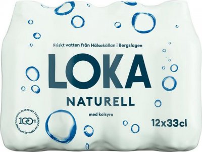Dricka LOKA naturell 12x33cl pet