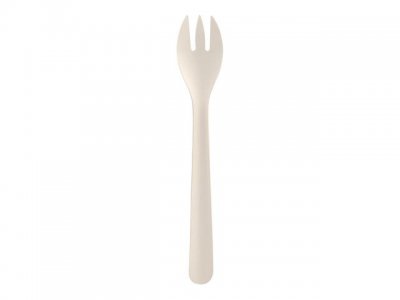 Gaffel Pure papper 18,2cm vit 50/fp