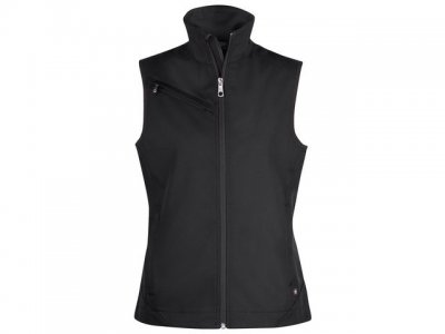 Softshellväst TEXSTAR WV79 dam svart XS