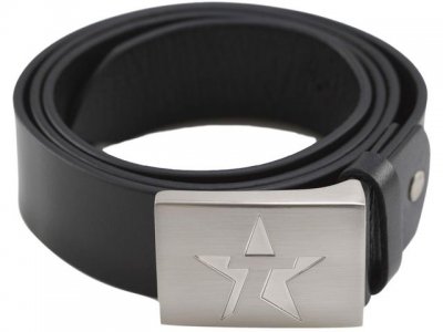 Läderbälte TEXSTAR AB03 svart One size