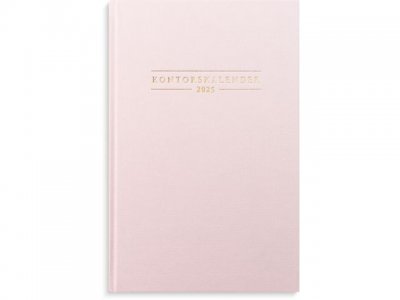 Kontorskalender 2025 rosa