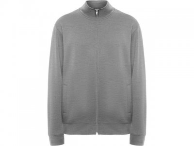 Sweater zip PF ulan unisex gråmel L