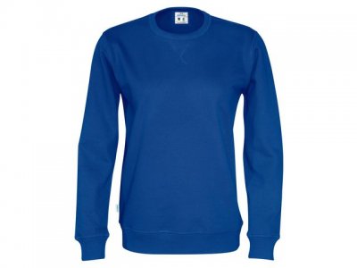 Sweatshirt Crew Neck hr GOTS royal M