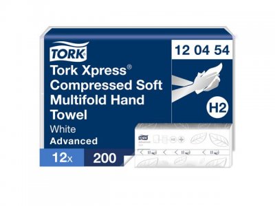 Handduk TORK H2 comp. kedjevikt 2400/KRT