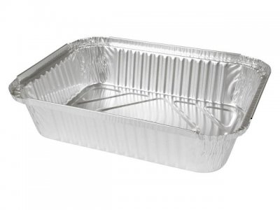 Aluminiumform rektangulär 1850ml 90/FP