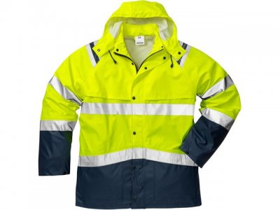 Regnjacka 4624 RS Kl3 Gul/Marin XS