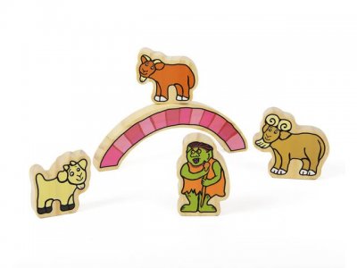 Sagofigurer av trä, Bockarna bruse 5/fp